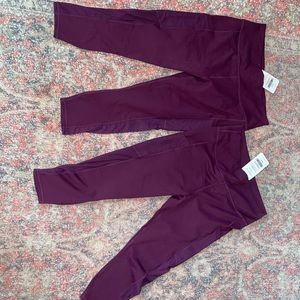 2 pair! Fabletics Mila Capri, brand new with tags never worn!!